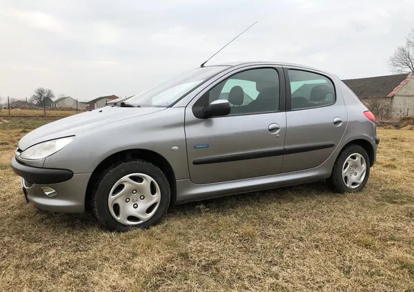 samochody osobowe Peugeot 206 cena 7900 przebieg: 60800, rok produkcji 2003 z Piła